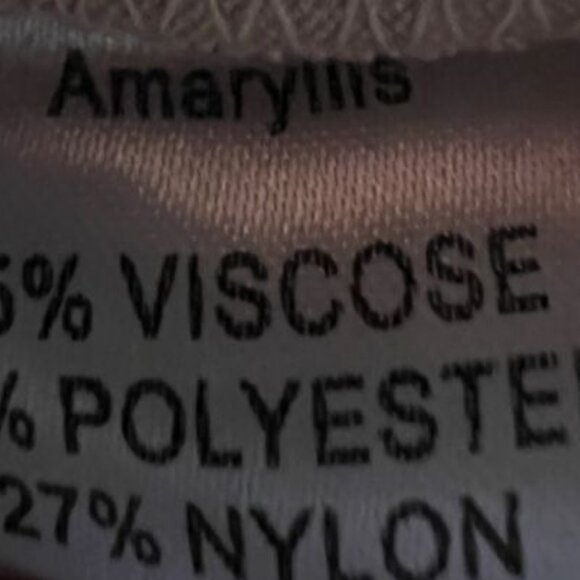 Amaryllis Womens Beige Lace Bell Bottom Pants Viscose, Polyester comfort - Picture 5 of 5